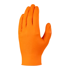 Skytec TX925 Single-Use Nitrile Powder-Free Gloves Orange - L
