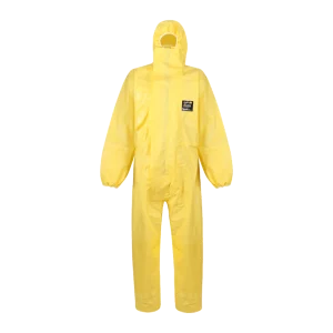 Alpha Solway Limited Life Chemical Coverall - Type 3/4 Medium Yellow