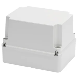 Junction Box Smooth Walls c/w Deep Screwed Lid IP56 300x220x180mm Grey RAL 7035