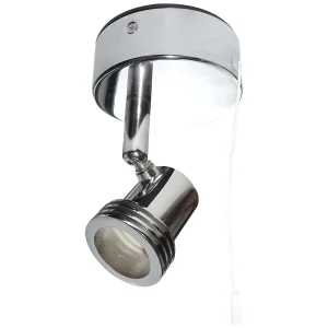 50W Max GU10 single spotlight with pull cord