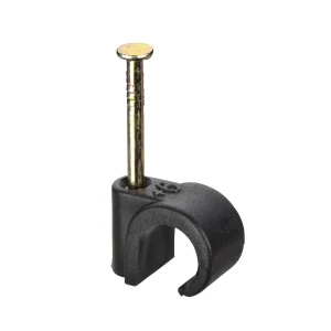 RC19-24BLK Tower Clip for 19-24mm Round Plus Cable Black