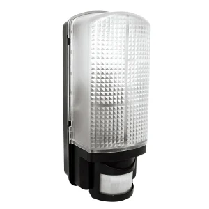 Steeple PIR80BK 60W Bulkhead with 120° PIR Sensor