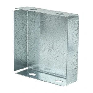 Standard Trunking Steel Stop End 100 x 100mm