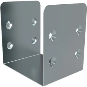 Coupler Trunking 100x100mm Steel Galvanised