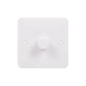 Dimmer Switch 1 Gang 2 Way Display Pack 400W/VA White