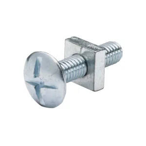 Unitrunk NBM6X20 Galvanised Roofing Bolt & Nut M6 x 20mm