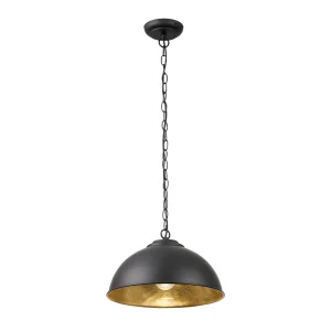 57044 Colman 1 Light Pendant Indoor Light Fitting COLMAN-BL