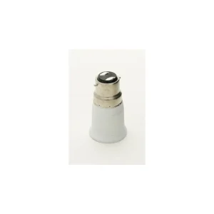Jeani JABCESW Lamp Adaptor BC To ES - White