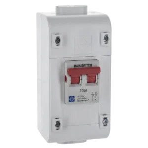 156x70x71mm 100A IP20 Electricity Isolator Switch