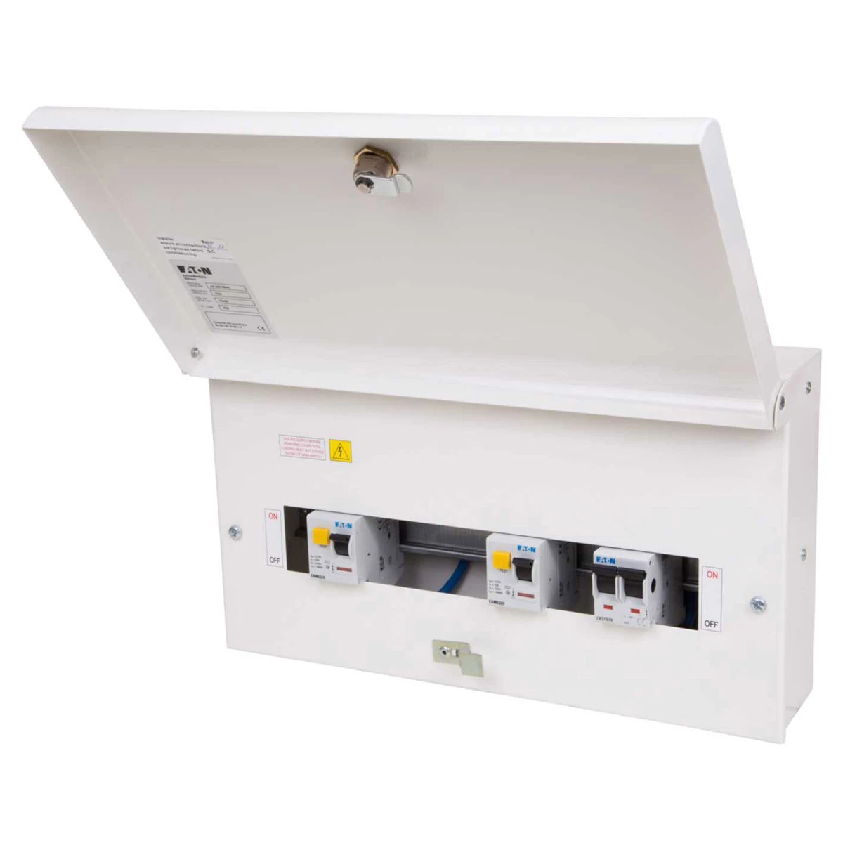 10-Way Dual RCD Consumer Unit 394 x 223 x 113mm White