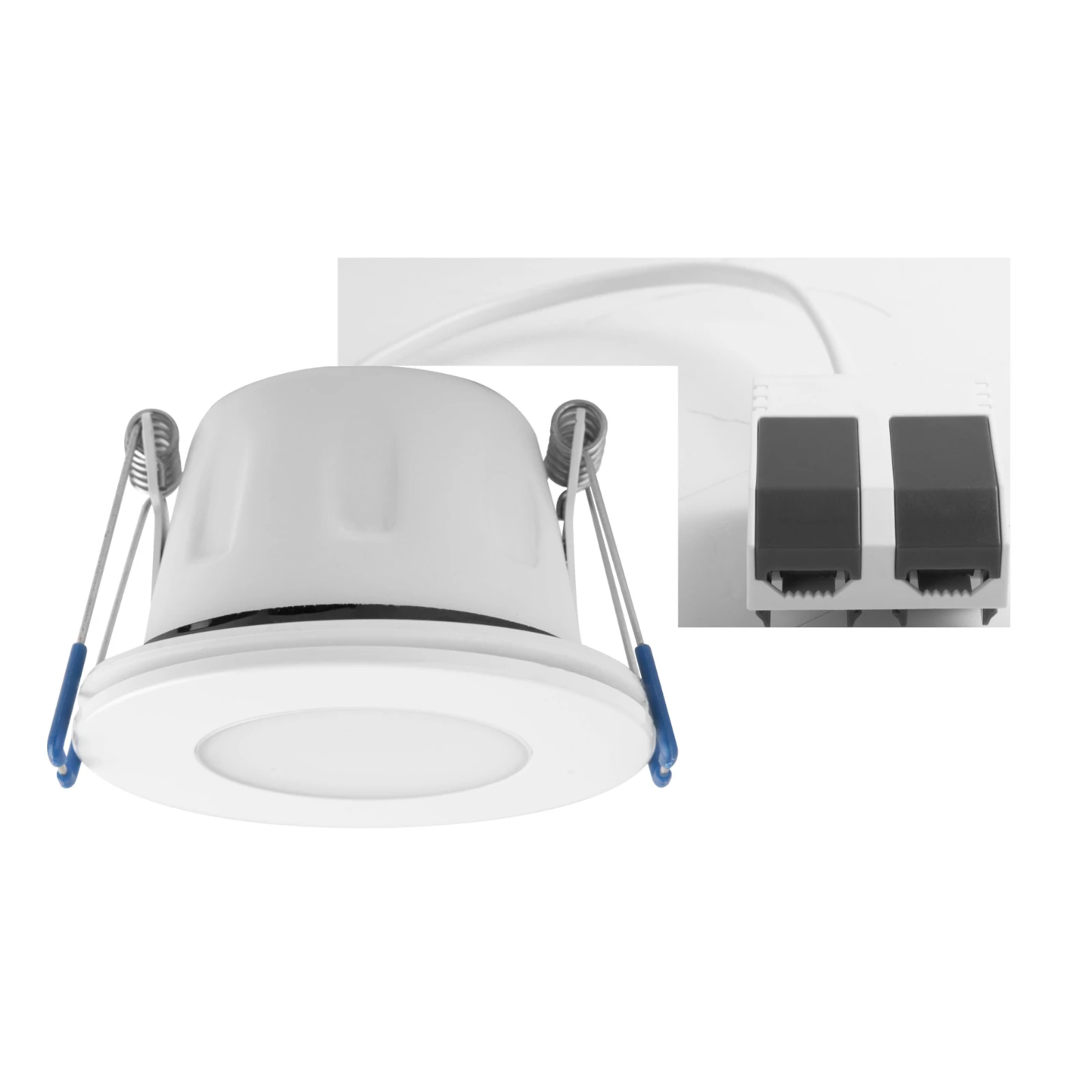 Megaman 711142 TegoSlim Downlights 4000K Brushed Nickel - 10 Pack