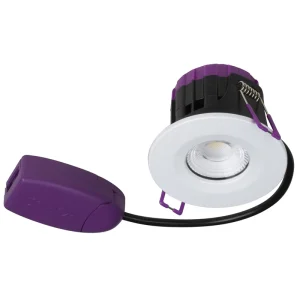 Downlight Ultimum Fire Rated IP65 White Trim 7W 3000K