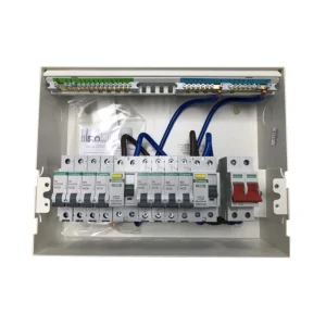 Loadstar 10Way Dual Rcd C/W 8 Mcbs