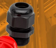 Gland Compression Domed Top IP68 20mm 10-14mm Black