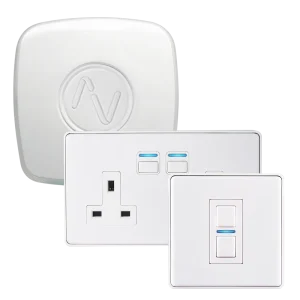 Lighting & Power Starter Kit (Smart Series) - White Metal