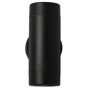 GU10 Black Aluminium Wall Light Up/Down IP65 less lamps