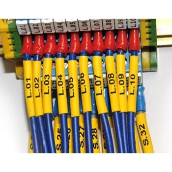 White, Heat-Shrink Printable One Side, 2:1 Medium Spec, I.D mm 1.8 - 3.2, Pre-Cut Length mm 25