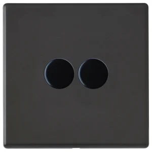 7G2MB2XLEDITB100 Hamilton HARTLAND G2 DIMMER switch 2 Gang 100W