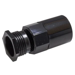 PVC-U Female Conduit Adaptor 20mm Black
