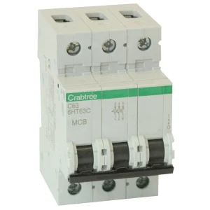 Loadstar MCB TP Type C 63A 10kA