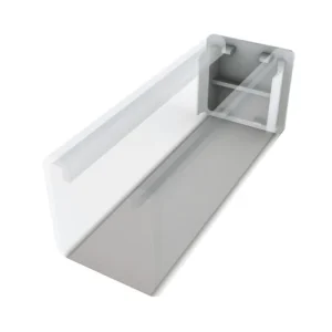 End Cap Shallow Black PVC