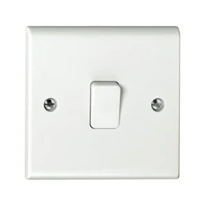 Plate Switch Intermediate 10A White