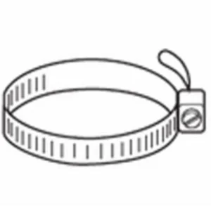 Vortice 46309 Worm Drive Clip 4in