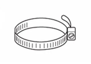 Vortice 46310 Worm Drive Clip 5in