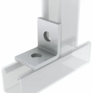 Bracket Right Angle Support 4 Hole 55x131mm