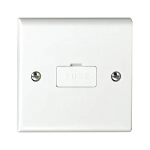 Connection Unit Unswitched 13A White