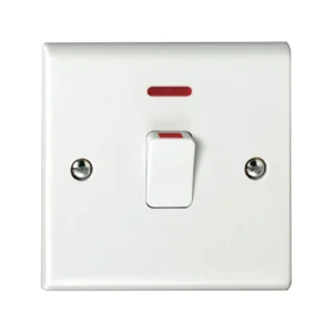 Switch DP c/w Neon 20A White