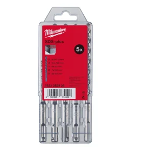 Milwaukee SDS Plus 5 Piece Drill Bit Set (4932352834)