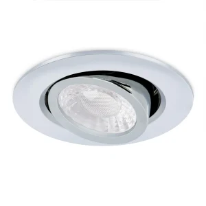 X50 Fire Rated Downlight Tilt 3W/5W IP65 3000/4000/5700K 400/650lm Chrome