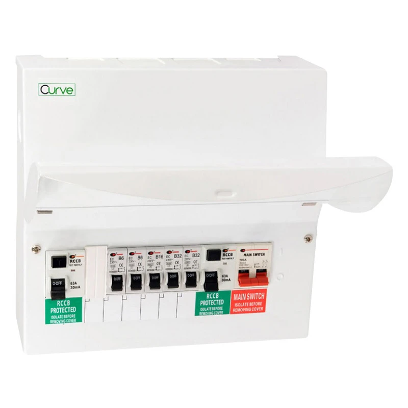 Curve 14 Way Dual RCD High Integrity Flexible Consumer Unit White