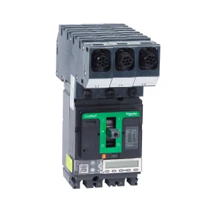 Schneider MCCB Powerpact 4 3 Pole Icu 36Ka Micrologic 5.2E Electronic Trip Unit 100A Rating