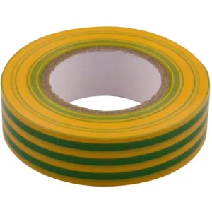 Unicrimp 1933YG Yellow/Green PVC Insulation Tape 19mm x 33m