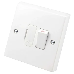 13A Double Pole Switched Fused Spur Connection Unit