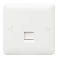 Socket Data 1 Gang RJ45 Cat 6 White - Image 2