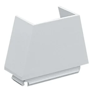 Mini Trunking Tapered Adaptor 16 x 25mm White