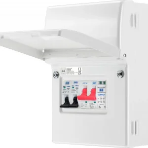 100A Main Switch 40A B Curve MCB Type 2 SPD Enclosure For EV Charger