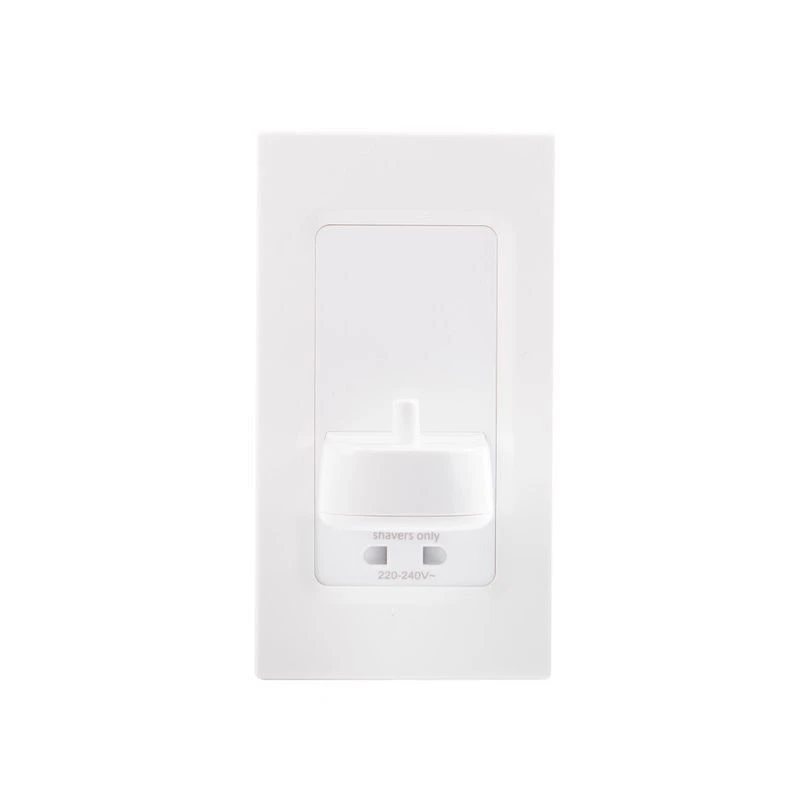 Proofvision PV12P White Shaver Socket And Toothbrush Charger Combo
