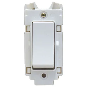 Rockergrid Grid Switch 2 Way 20A White