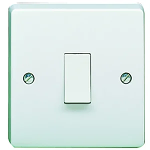 Crabtree 4015 1 Gang 20A Double Pole Switch