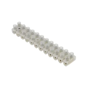 Steeple PN50 12 Way Strip Connector 50A White