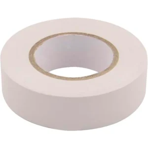 Unicrimp 1933W White PVC Insulation Tape 19mm x 33m