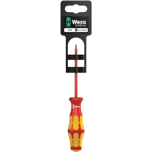 Wera WE051000 VDE Slotted Screwdriver Lasertip Kraftform Plus