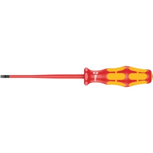 Wera WE006440 VDE Slimline Kraftform Plus Slotted Screwdriver 3.5 x 100mm