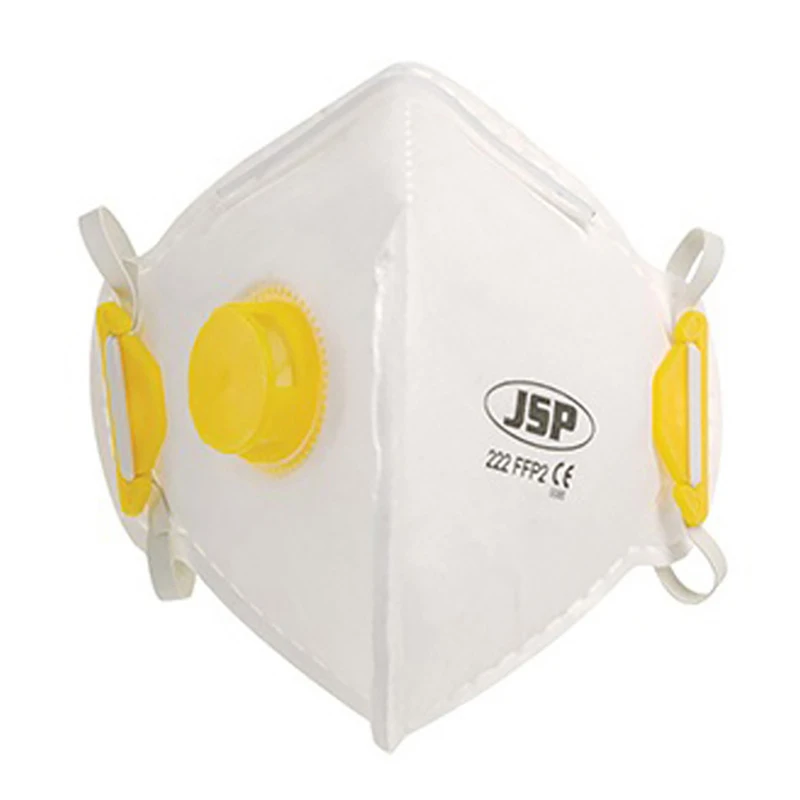 Disposable Fold Flat Mask - FFP2V (222) - Box of 10