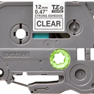 Brother Pro Tape Tze-S131 Strong Adhesive Tape Black On Clear 12mm