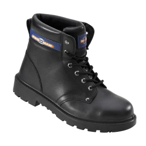 Rock Fall PM4002 Boots Jackson Safety Leather Steel Toe Cap Size 10 Black